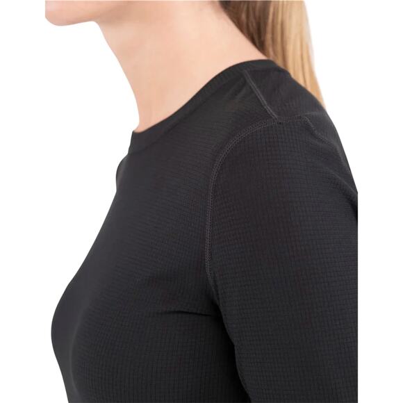 Terramar Black 1.0 Transport Lightweight Performance Thermal Top Long Sleeve - Picture 2 of 9
